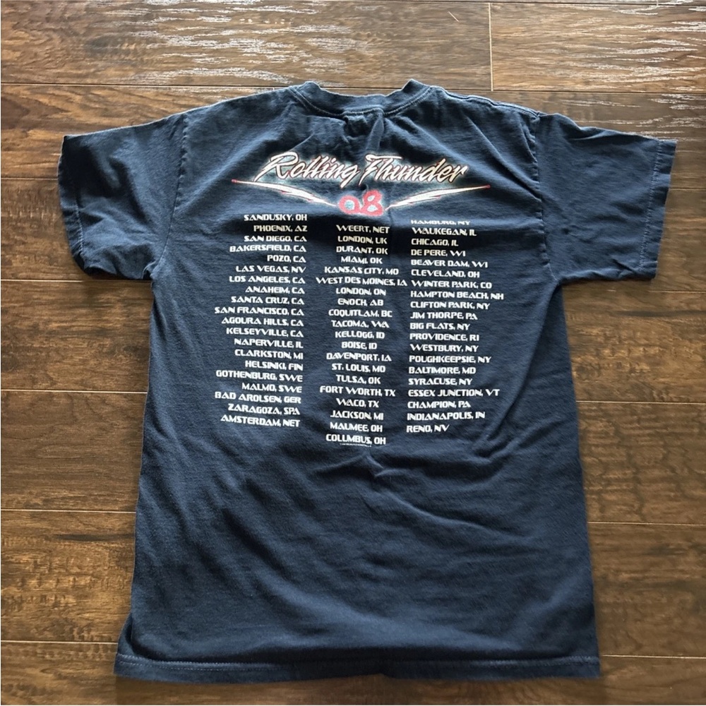 2008 Ted Nugent ‘Rolling Thunder’ Tour T-Shirt - Picture 6 of 7